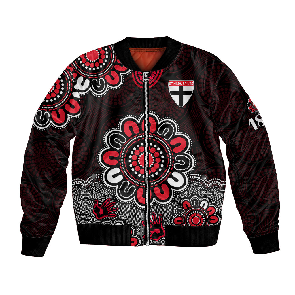 custom-personalised-afl-st-kilda-saints-1873-aboriginal-bomber-jacket