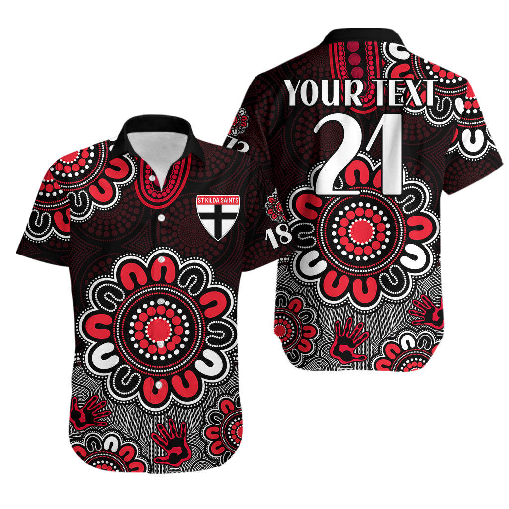 custom-personalised-afl-st-kilda-saints-1873-aboriginal-hawaiian-shirt