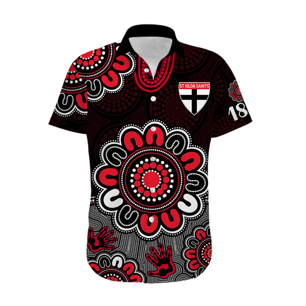 custom-personalised-afl-st-kilda-saints-1873-aboriginal-hawaiian-shirt