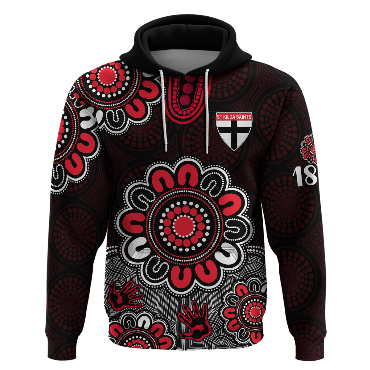 custom-personalised-afl-st-kilda-saints-1873-aboriginal-hoodie