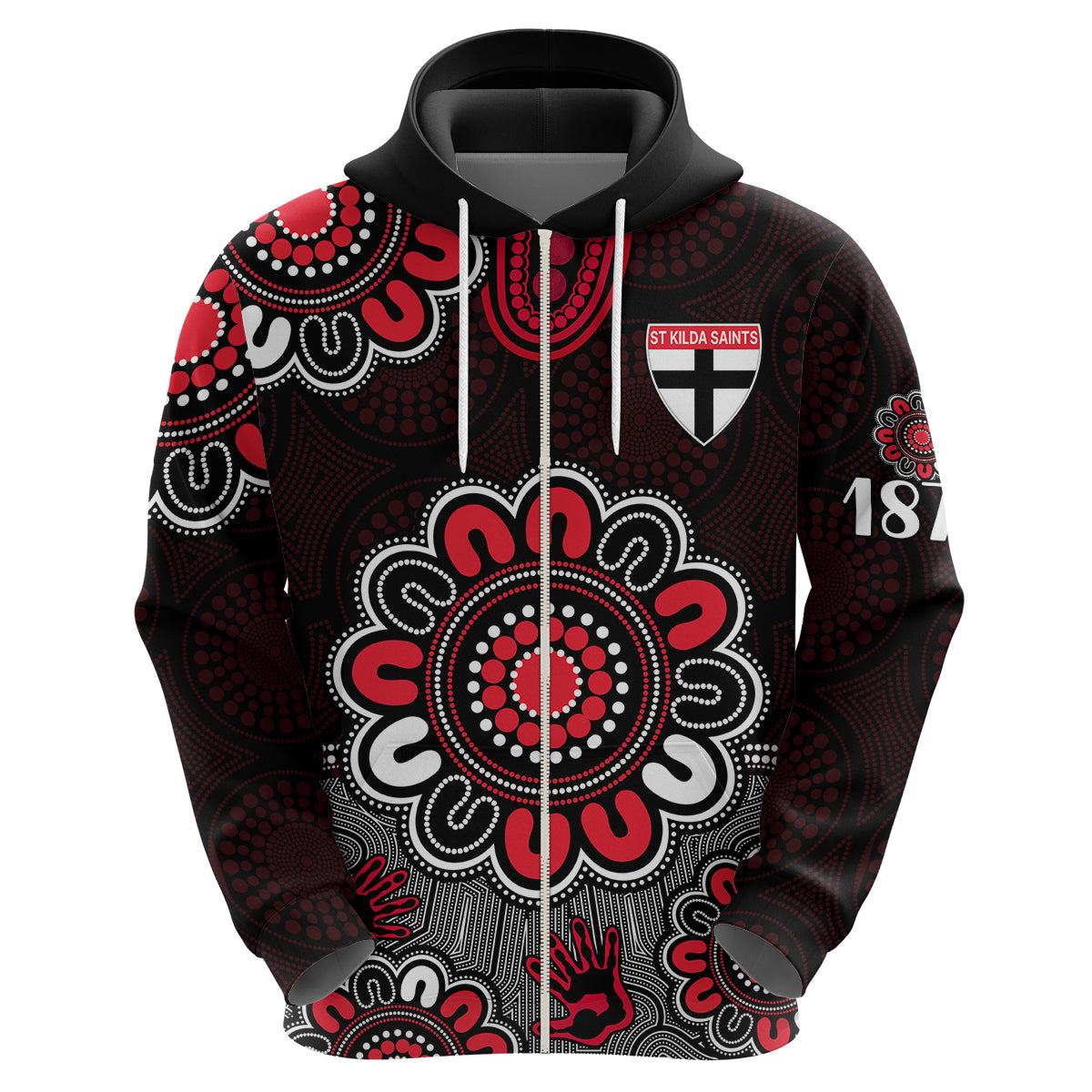 custom-personalised-afl-st-kilda-saints-1873-aboriginal-hoodie