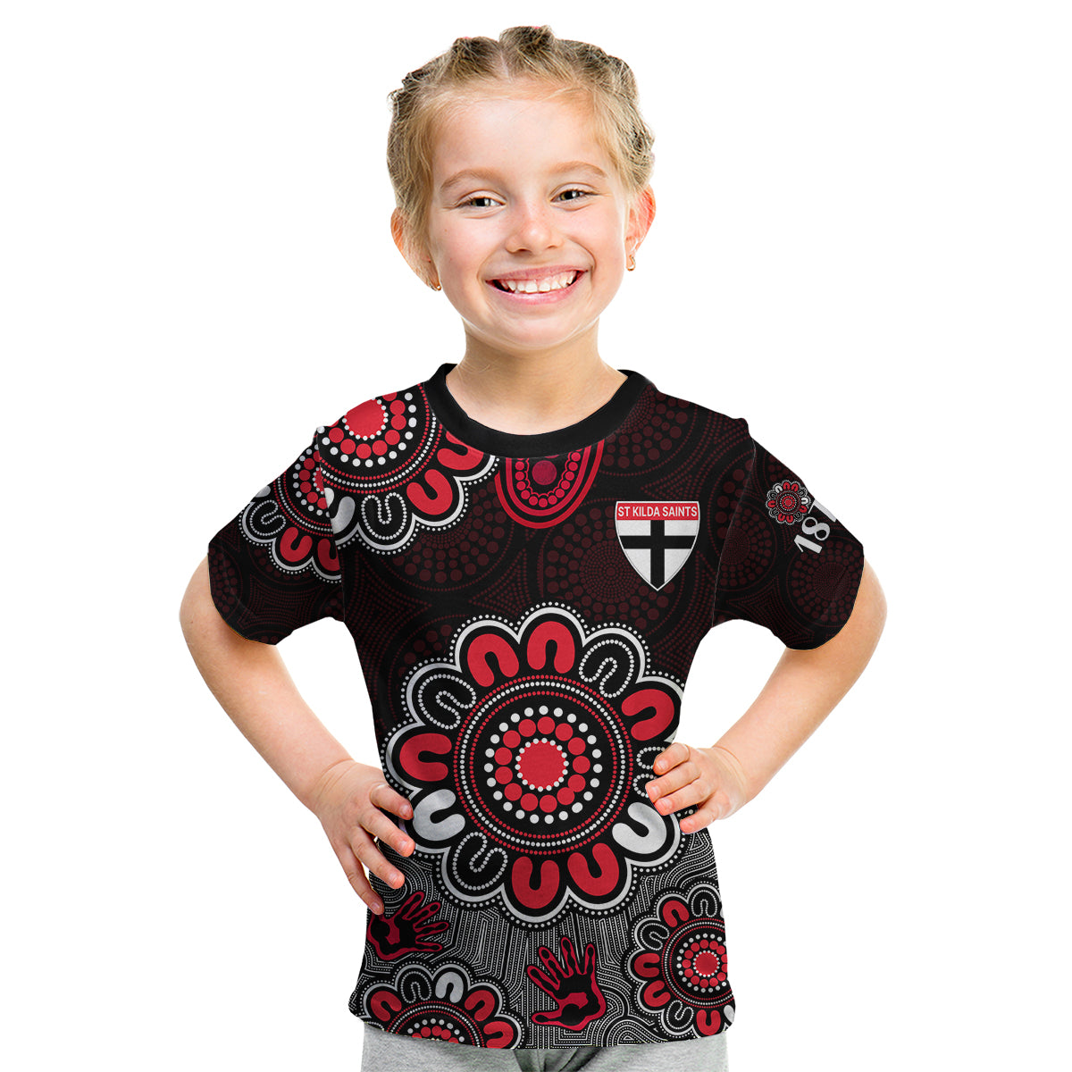 custom-personalised-afl-st-kilda-saints-1873-aboriginal-kid-t-shirt