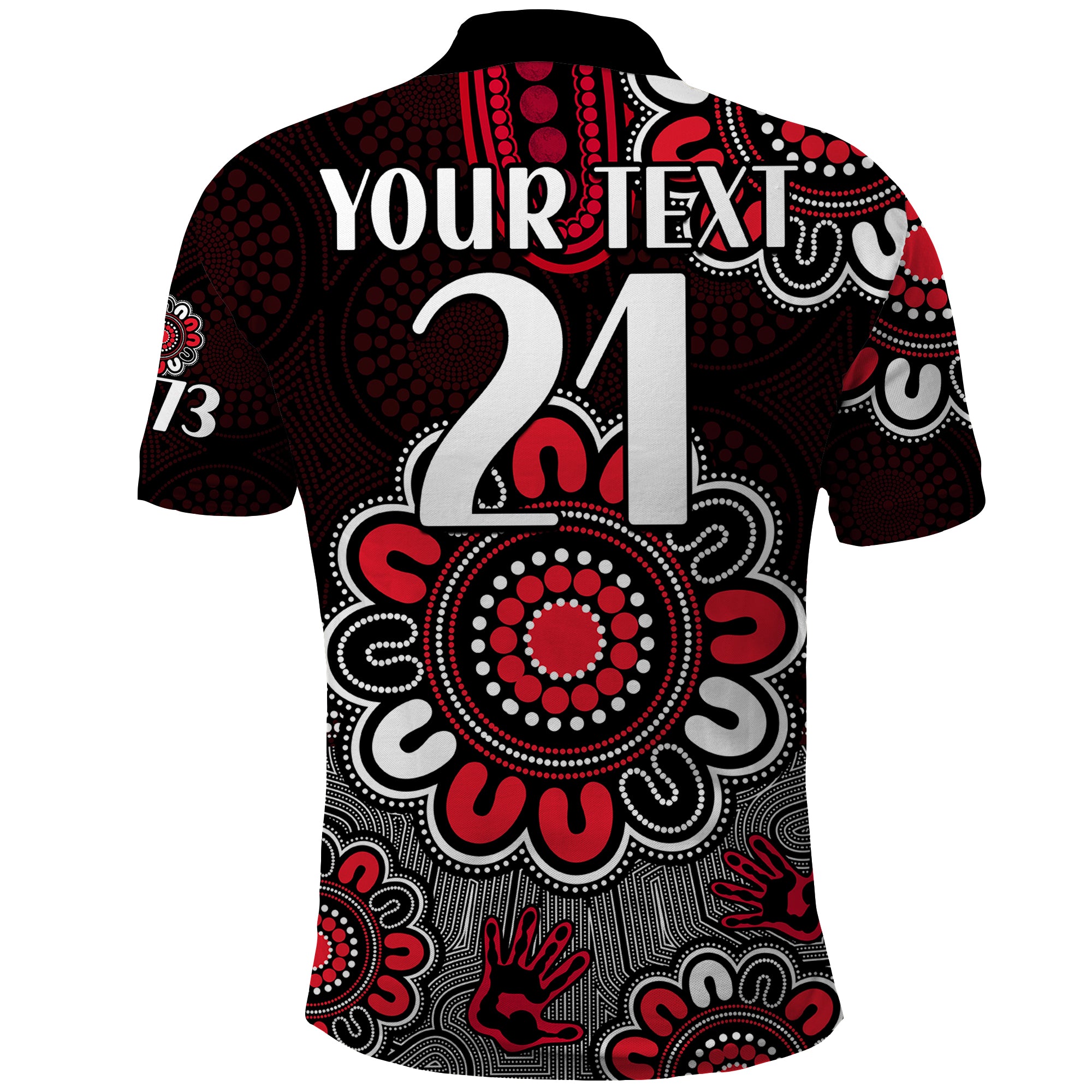 custom-personalised-afl-st-kilda-saints-1873-aboriginal-polo-shirt