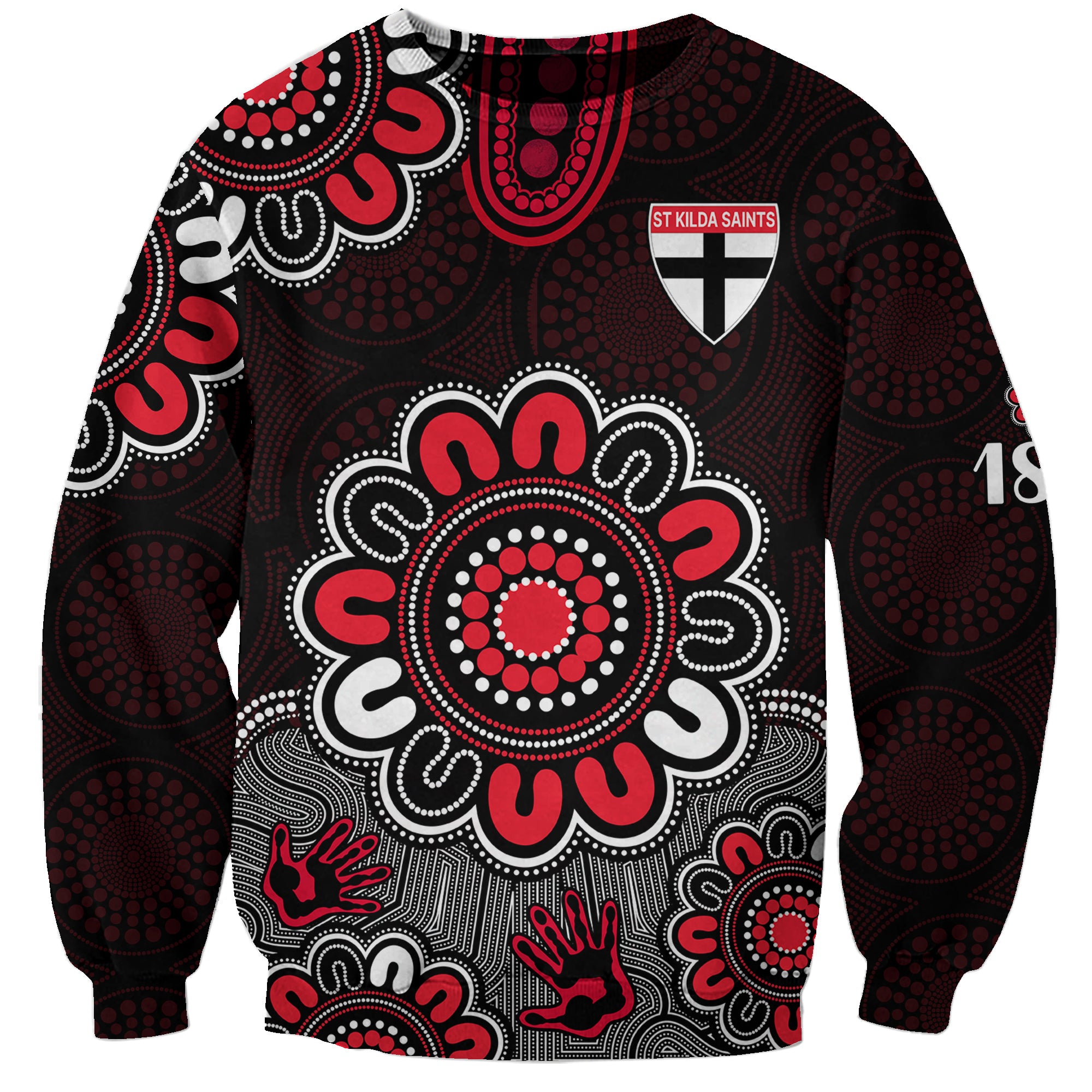 custom-personalised-afl-st-kilda-saints-1873-aboriginal-sweatshirt