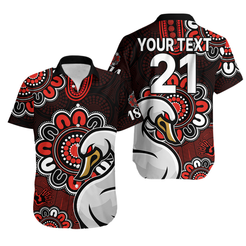 custom-personalised-afl-sydney-swans-1874-aboriginal-hawaiian-shirt