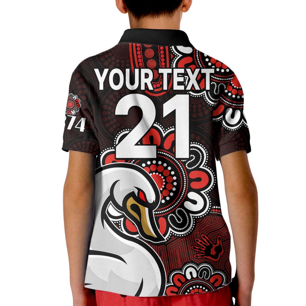 custom-personalised-afl-sydney-swans-1874-aboriginal-kid-polo-shirt