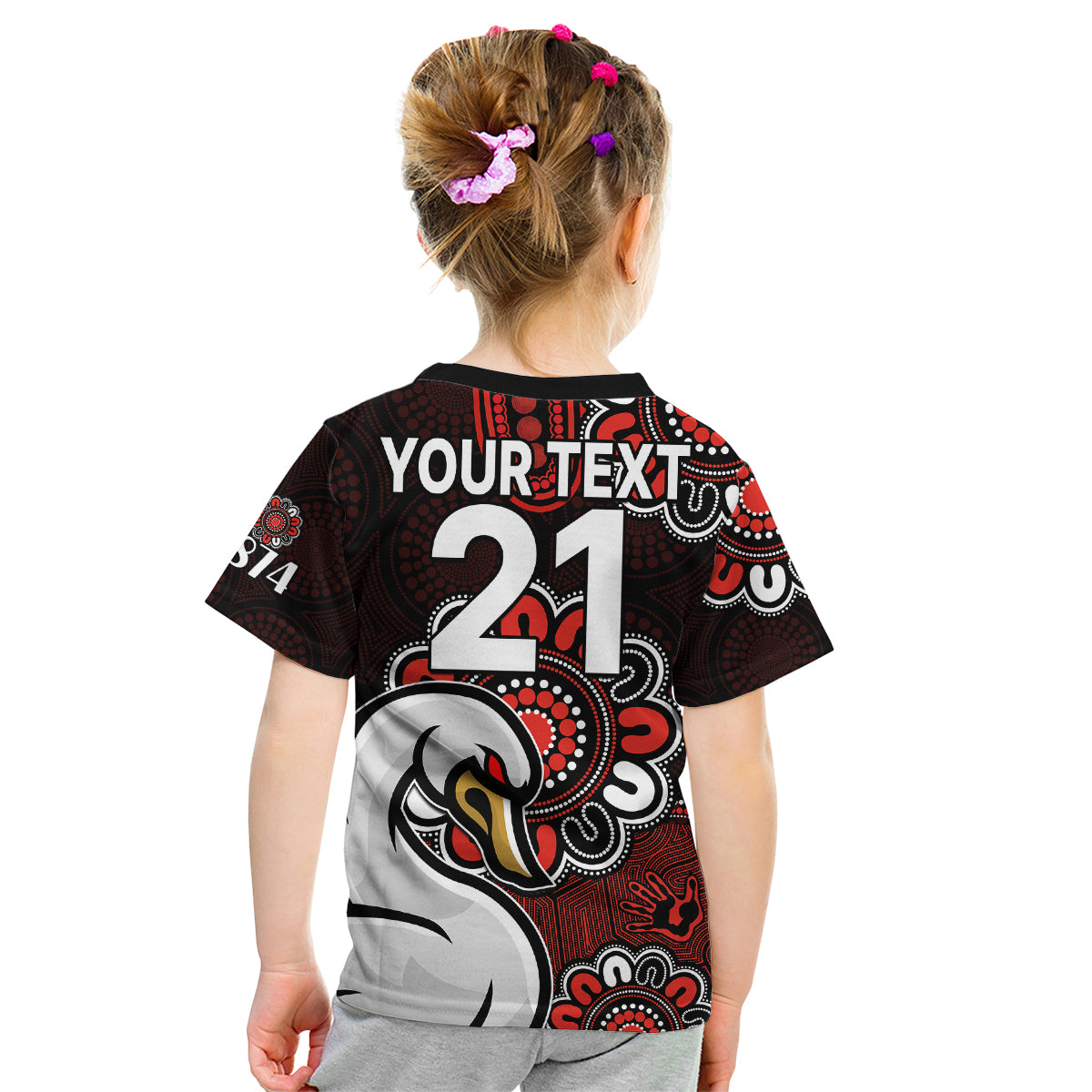 custom-personalised-afl-sydney-swans-1874-aboriginal-kid-t-shirt