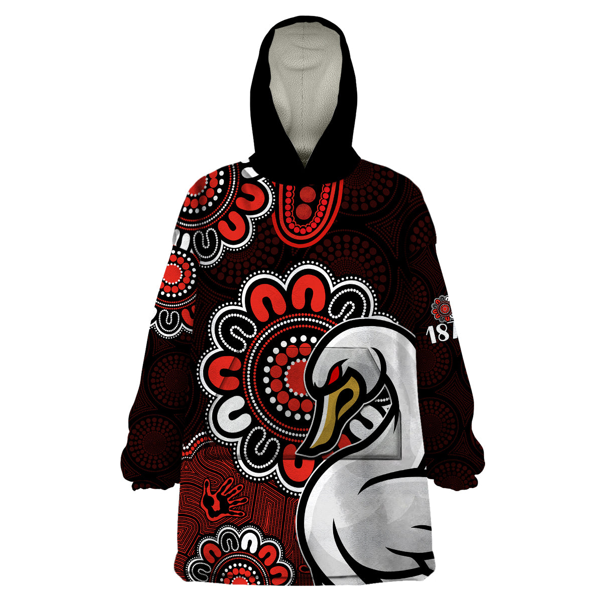 custom-personalised-afl-sydney-swans-1874-aboriginal-wearable-blanket-hoodie