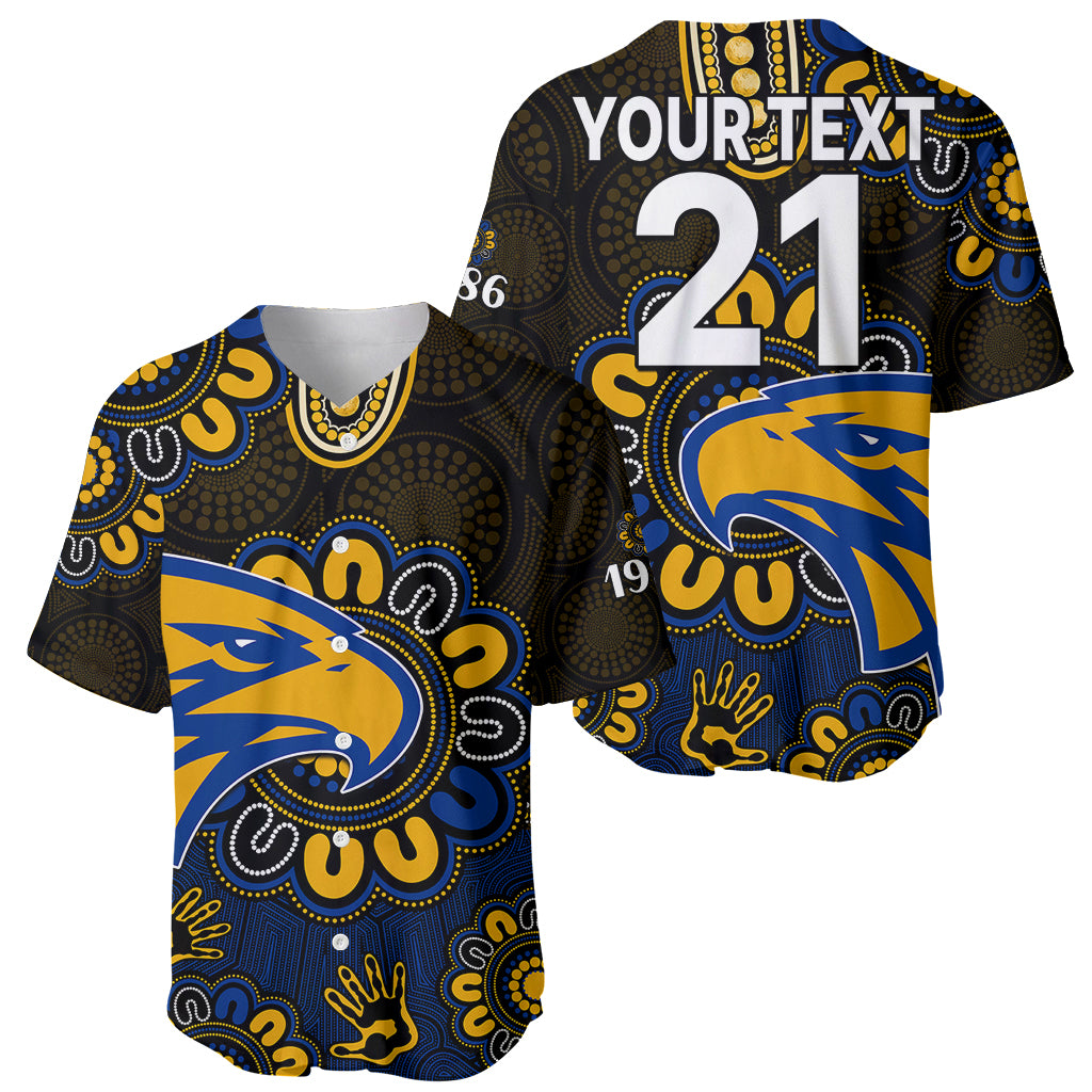 custom-personalised-afl-west-coast-eagles-1986-aboriginal-baseball-jersey