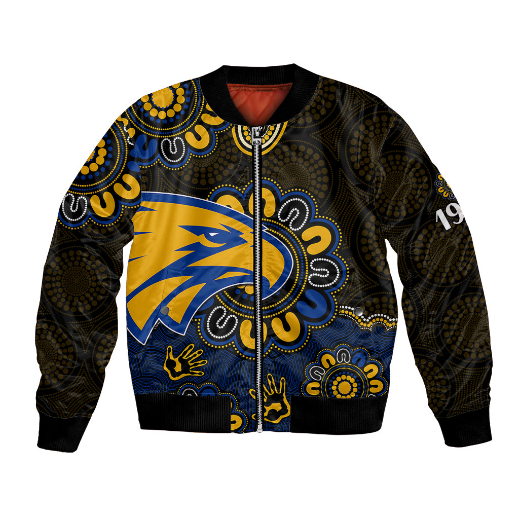 custom-personalised-afl-west-coast-eagles-1986-aboriginal-bomber-jacket