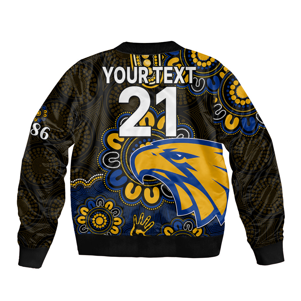 custom-personalised-afl-west-coast-eagles-1986-aboriginal-bomber-jacket