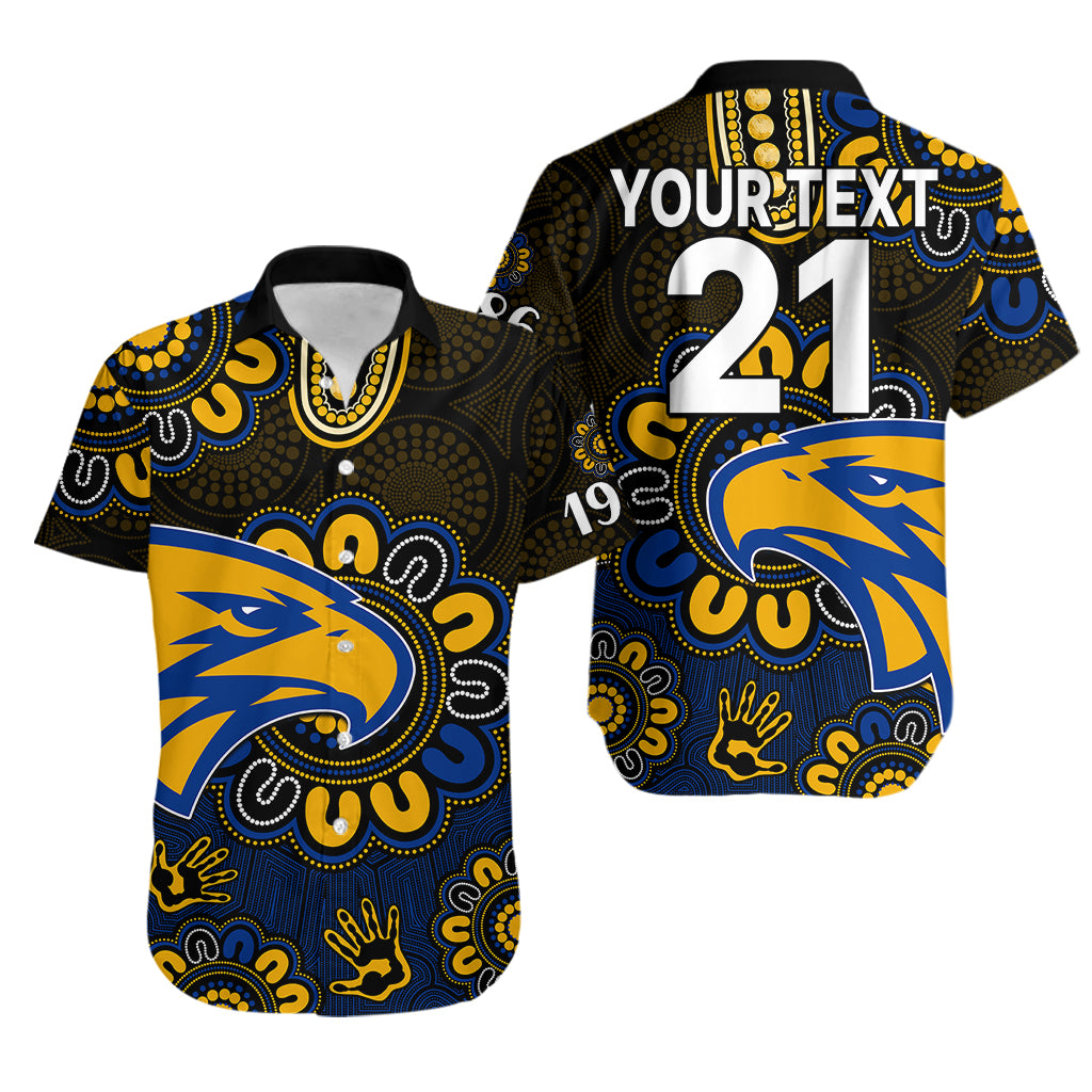 custom-personalised-afl-west-coast-eagles-1986-aboriginal-hawaiian-shirt