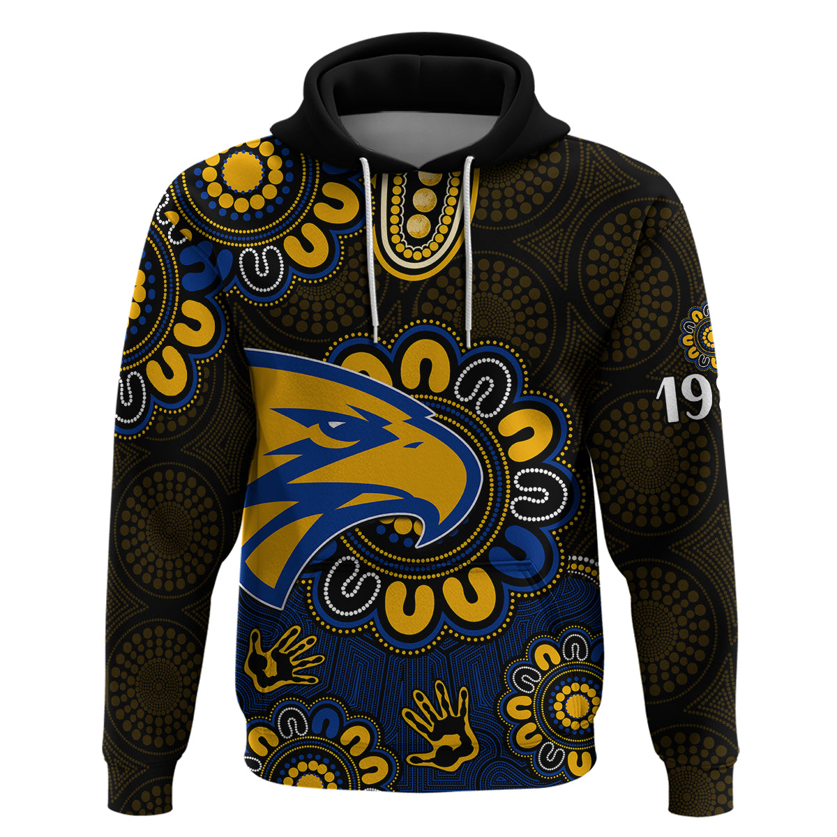 custom-personalised-afl-west-coast-eagles-1986-aboriginal-hoodie