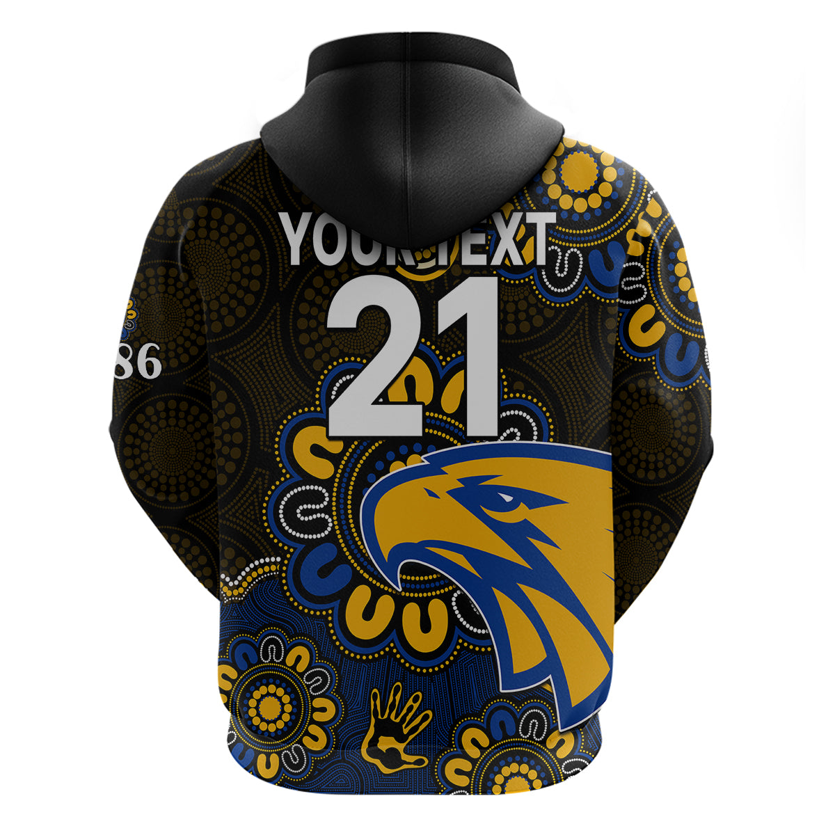 custom-personalised-afl-west-coast-eagles-1986-aboriginal-hoodie