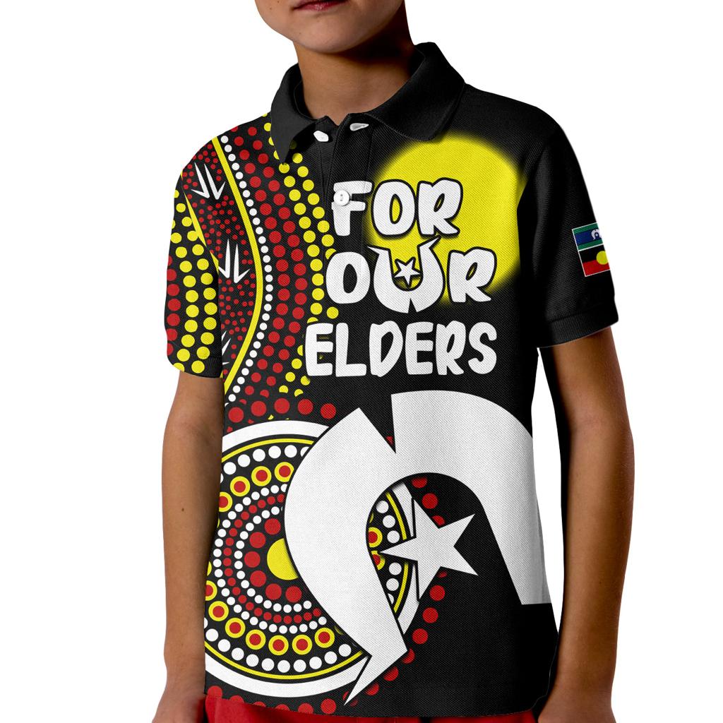 custom-personalised-2023-naidoc-week-kid-polo-shirt-for-our-elders-artsy-style