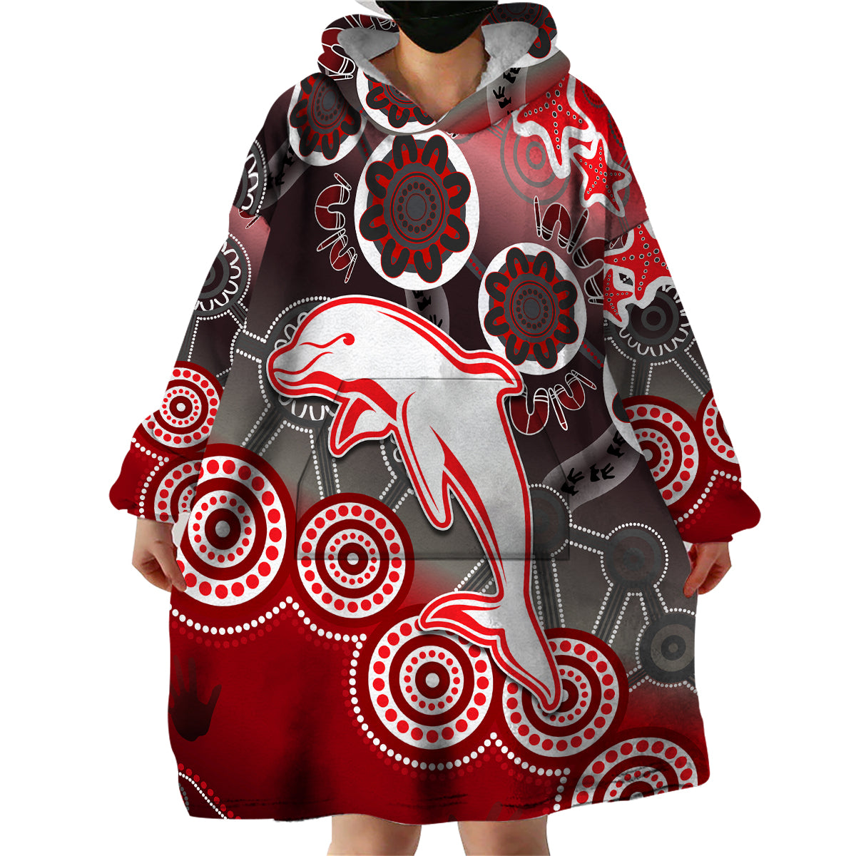 custom-personalised-2023-redcliffe-dolphins-rugby-wearable-blanket-hoodie