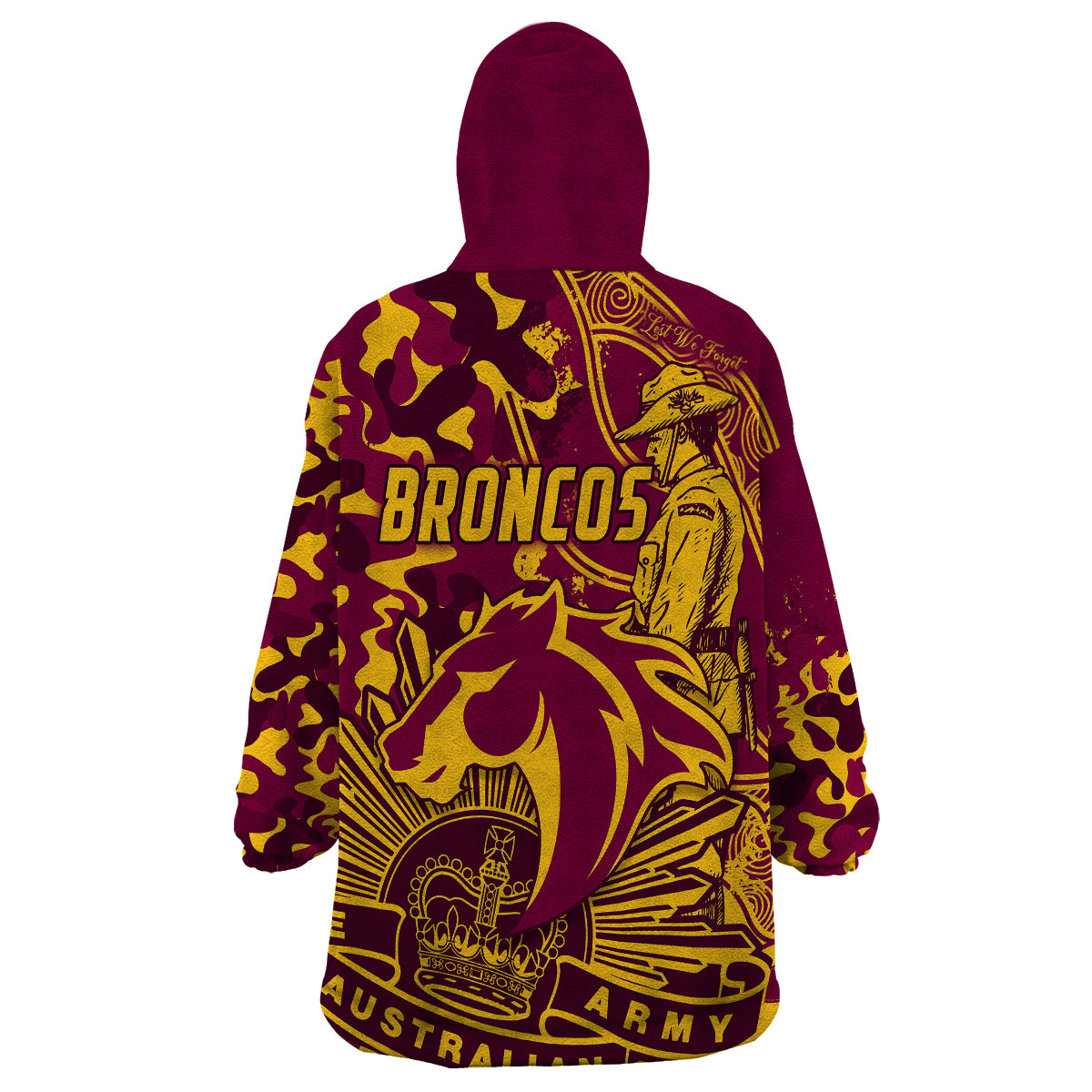 nrl-anzac-2023-broncos-wearable-blanket-hoodie-camouflage