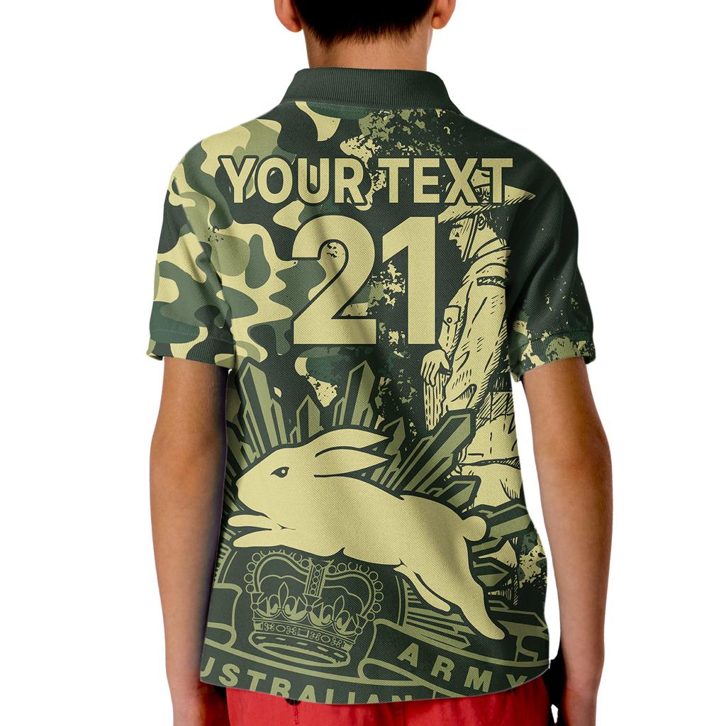 custom-text-and-number-nrl-anzac-2023-rabbitohs-kid-polo-shirt-camouflage