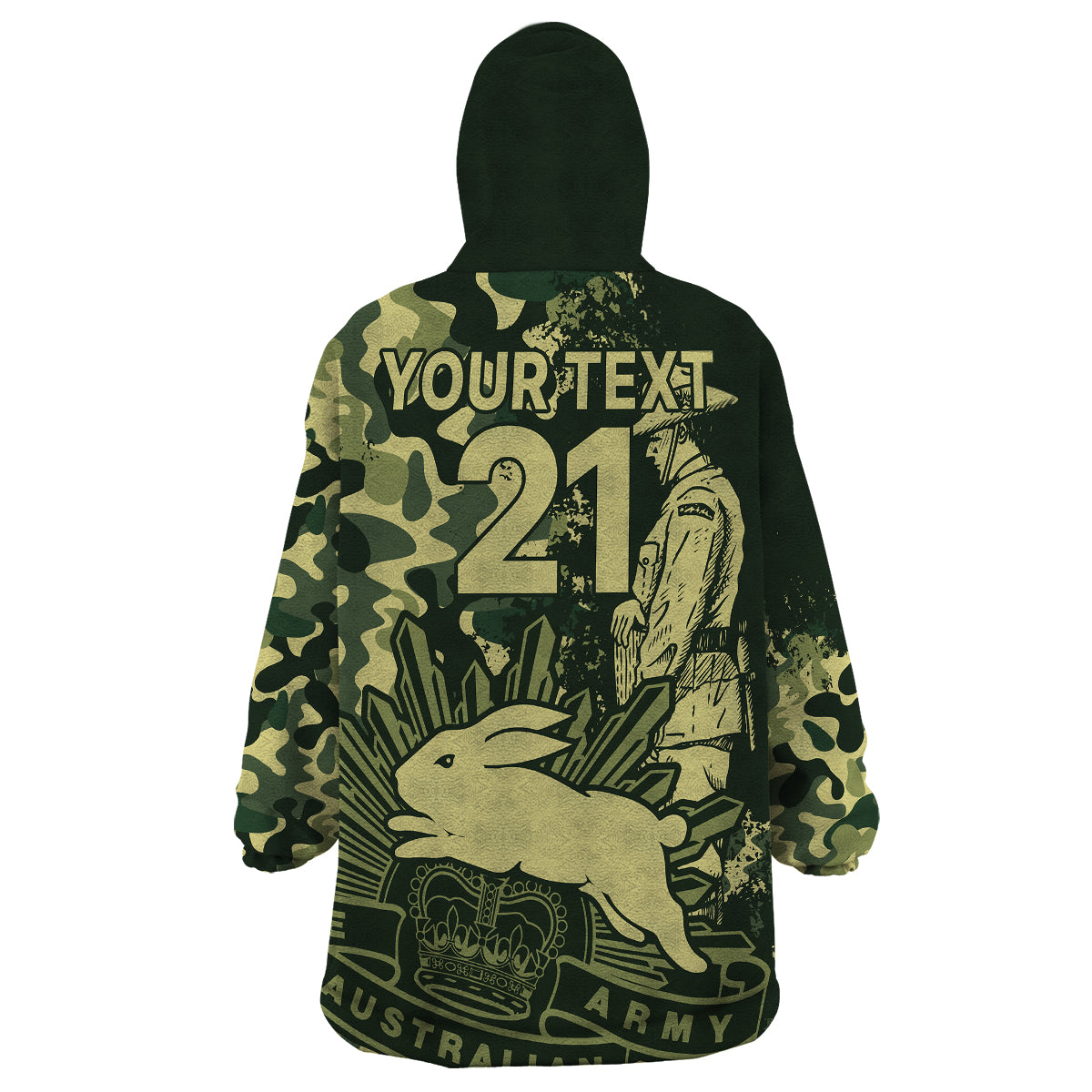 custom-text-and-number-nrl-anzac-2023-rabbitohs-wearable-blanket-hoodie-camouflage