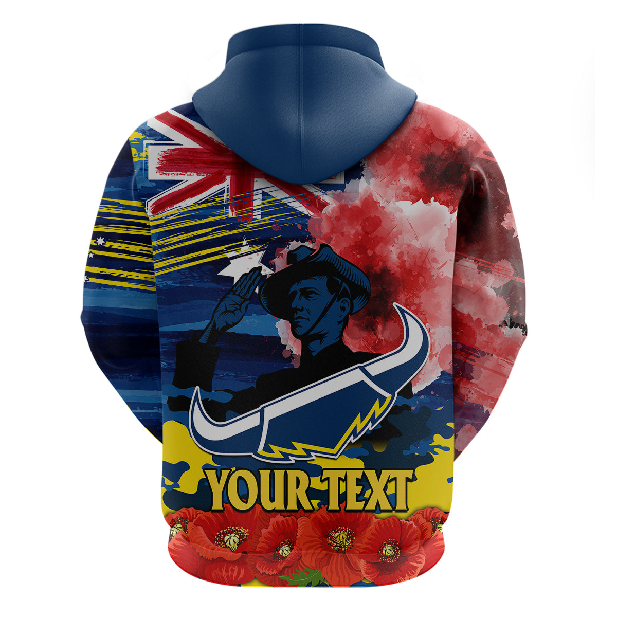 custom-personalised-anzac-cowboys-rugby-hoodie-we-shall-remember