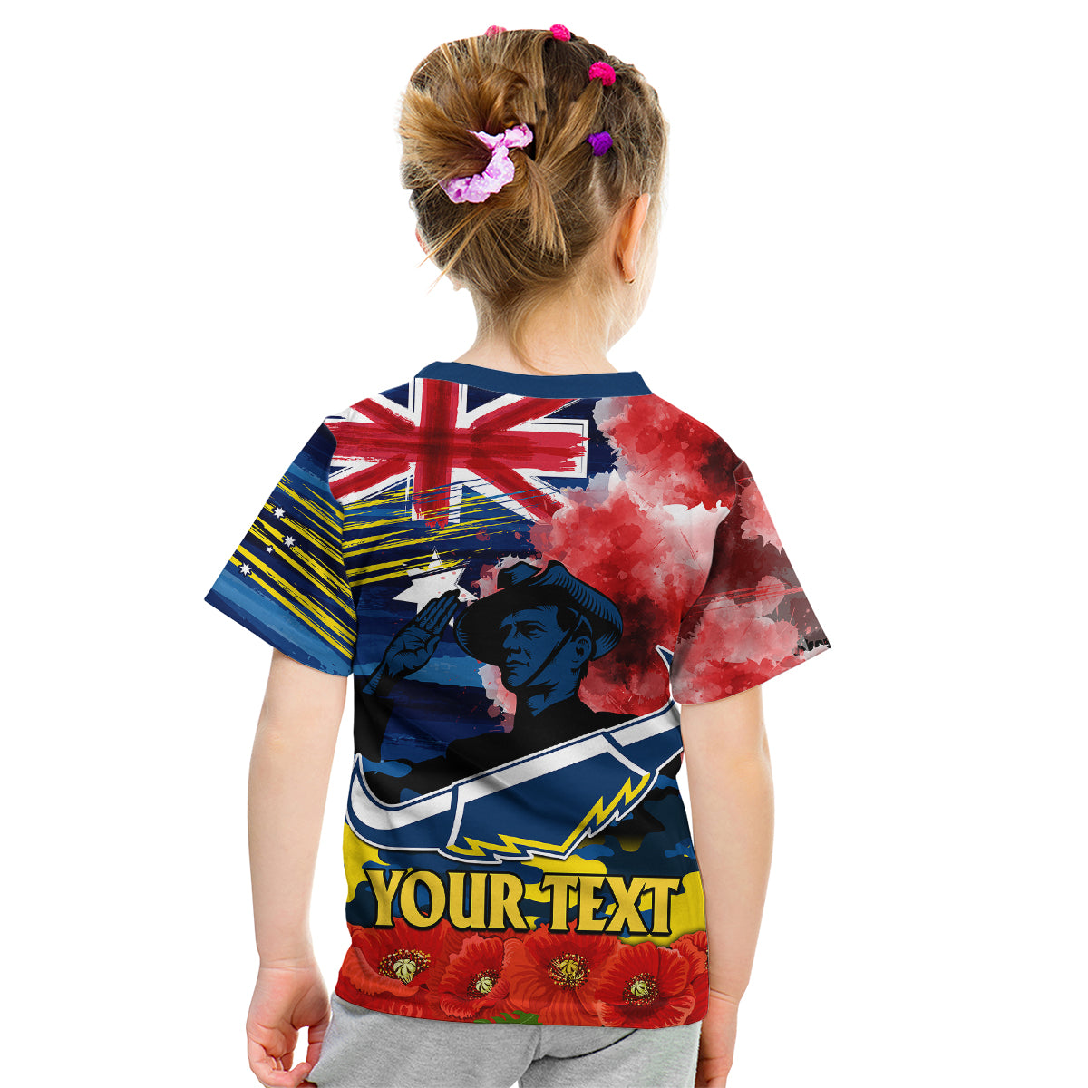 custom-personalised-anzac-cowboys-rugby-kid-t-shirt-we-shall-remember