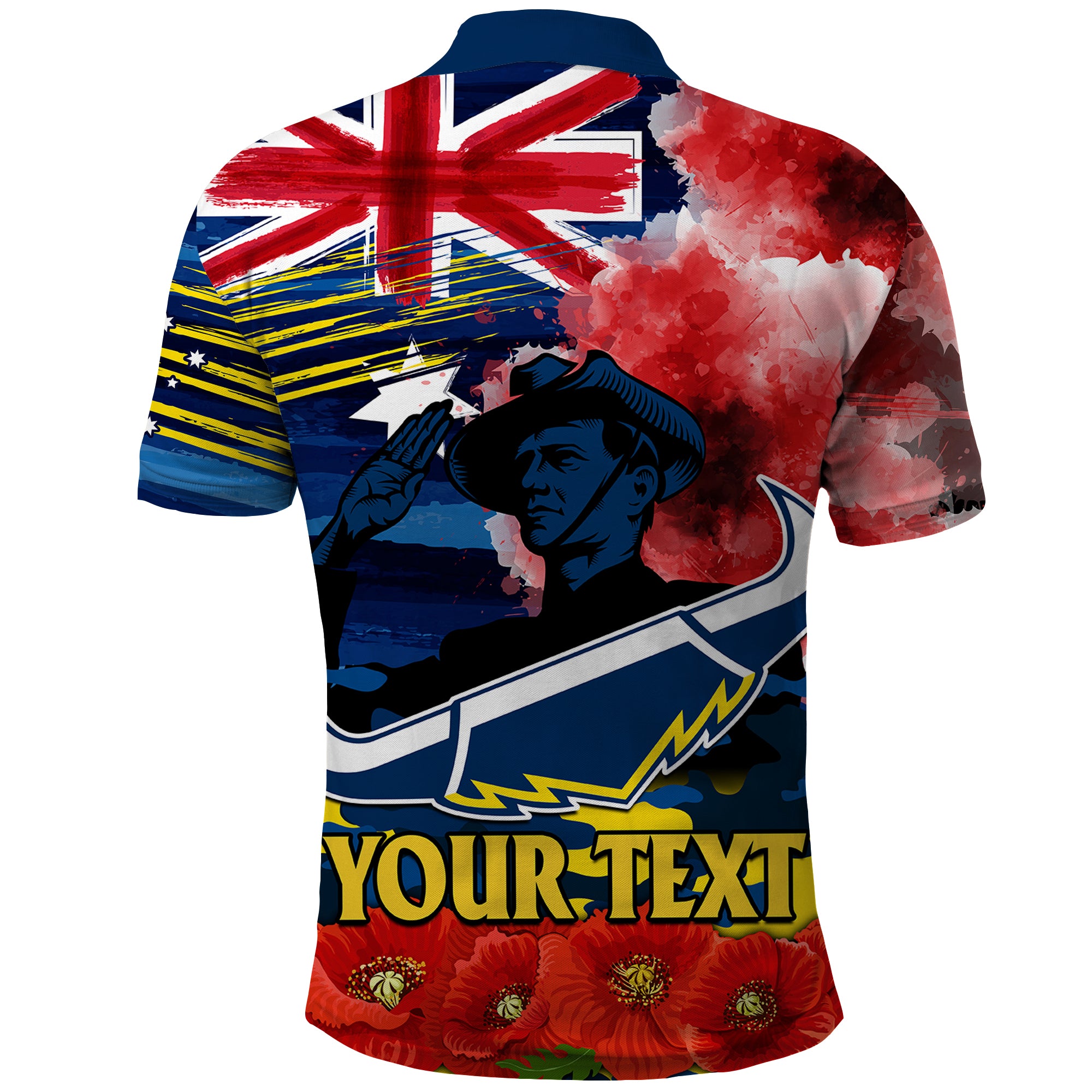 custom-personalised-anzac-cowboys-rugby-polo-shirt-we-shall-remember