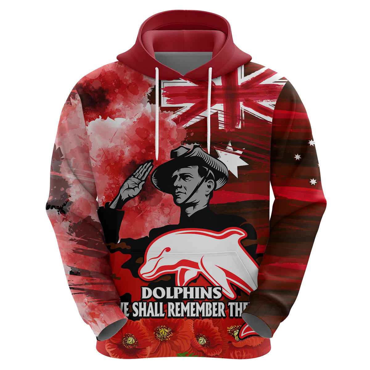 custom-personalised-anzac-dolphins-rugby-hoodie-we-shall-remember