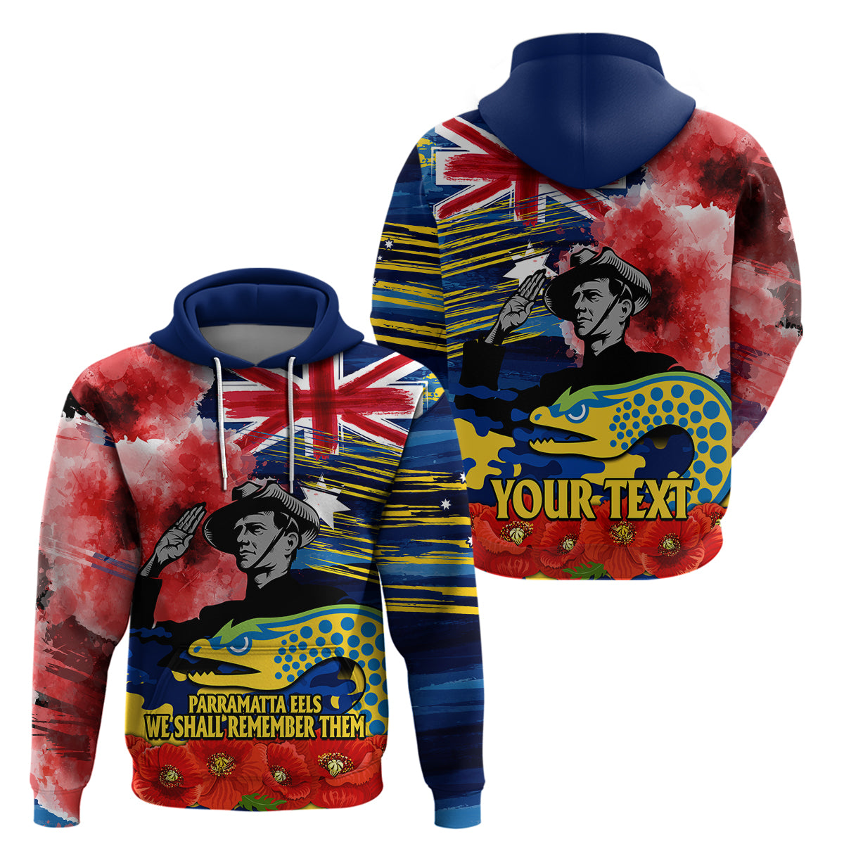 custom-personalised-anzac-eels-rugby-hoodie-we-shall-remember