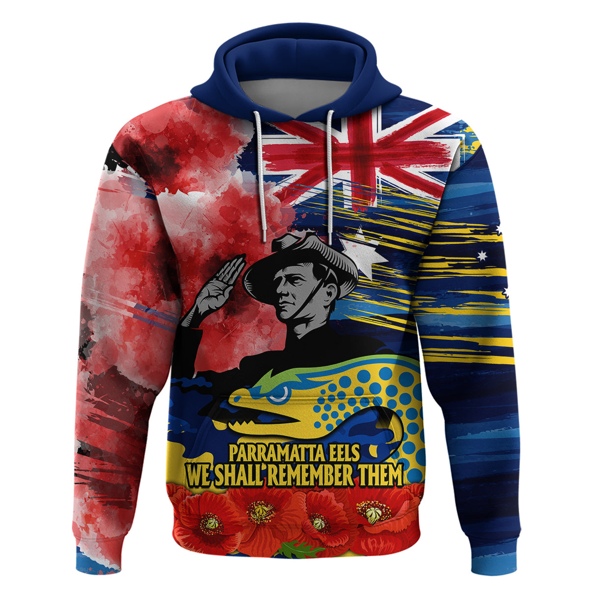 custom-personalised-anzac-eels-rugby-hoodie-we-shall-remember