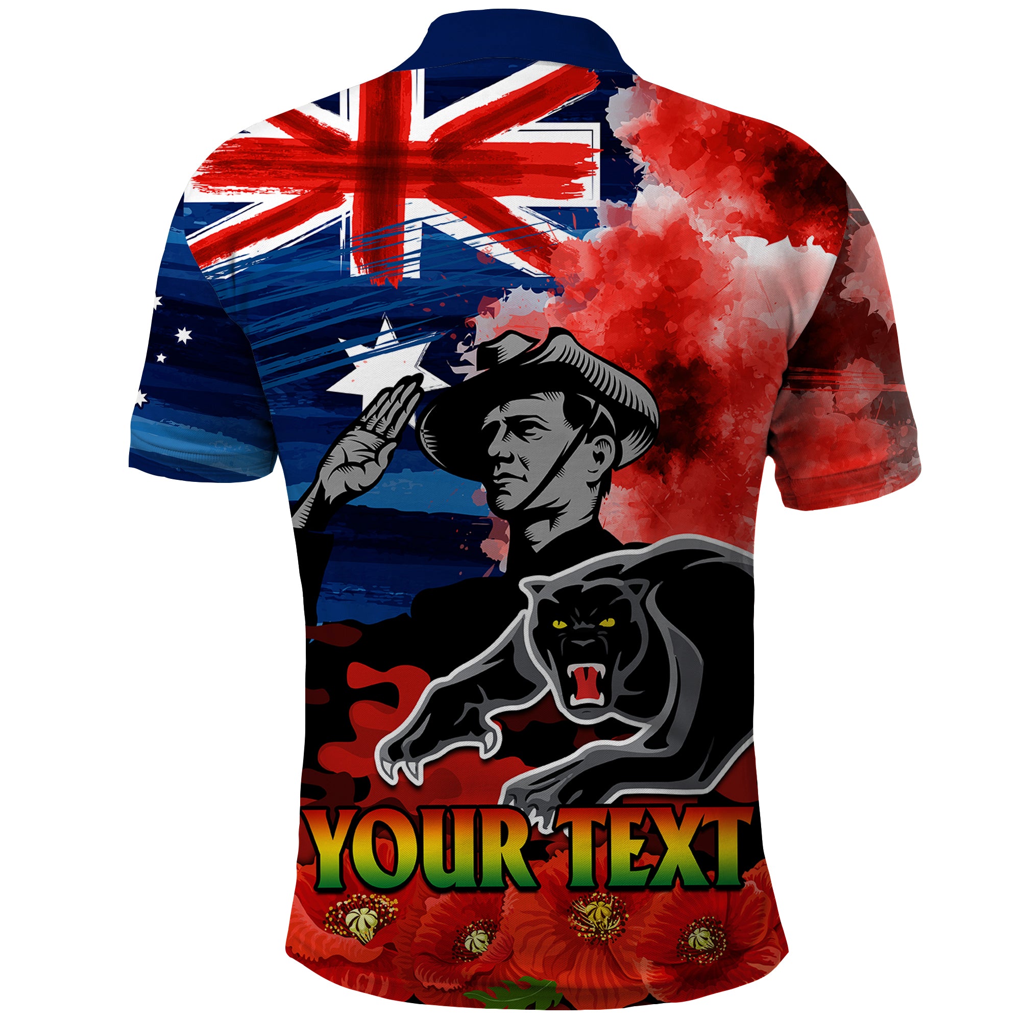 custom-personalised-anzac-panthers-rugby-polo-shirt-we-shall-remember