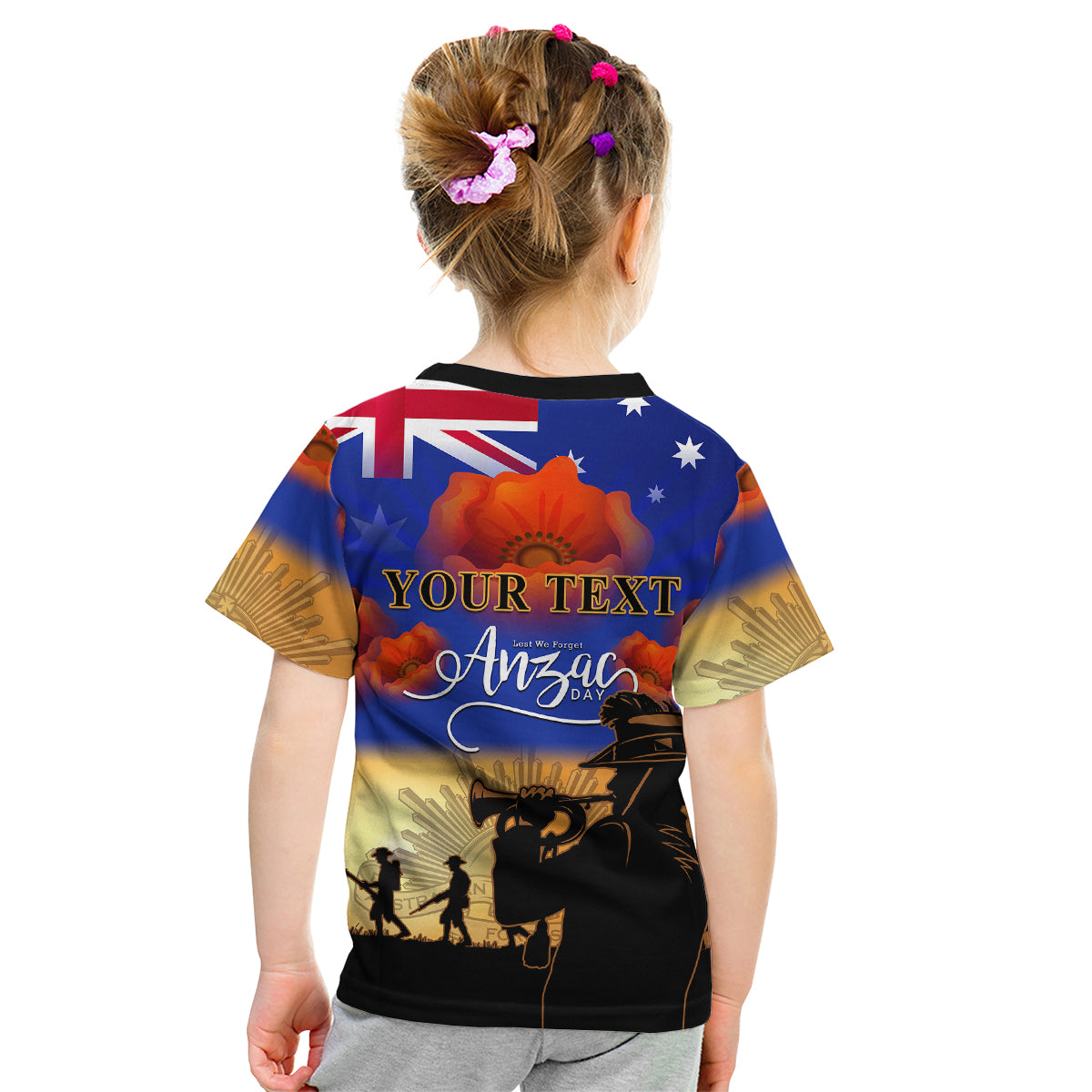 custom-personalised-aussie-anzac-kid-t-shirt-australian-army-poppy-mix-flag