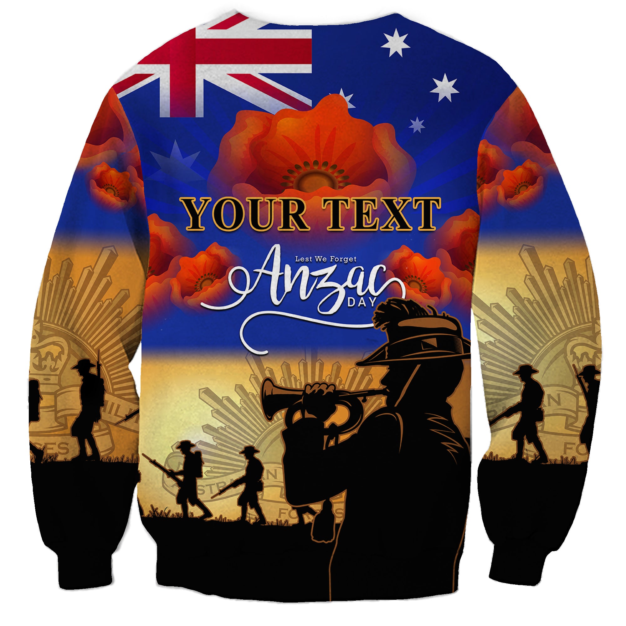 custom-personalised-aussie-anzac-sweatshirt-australian-army-poppy-mix-flag