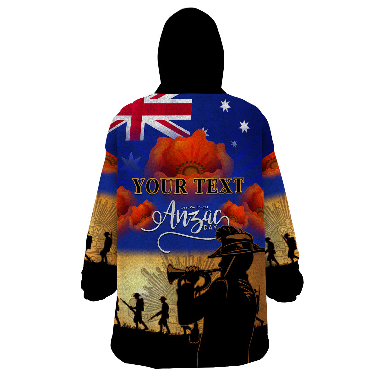 custom-personalised-aussie-anzac-wearable-blanket-hoodie-australian-army-poppy-mix-flag