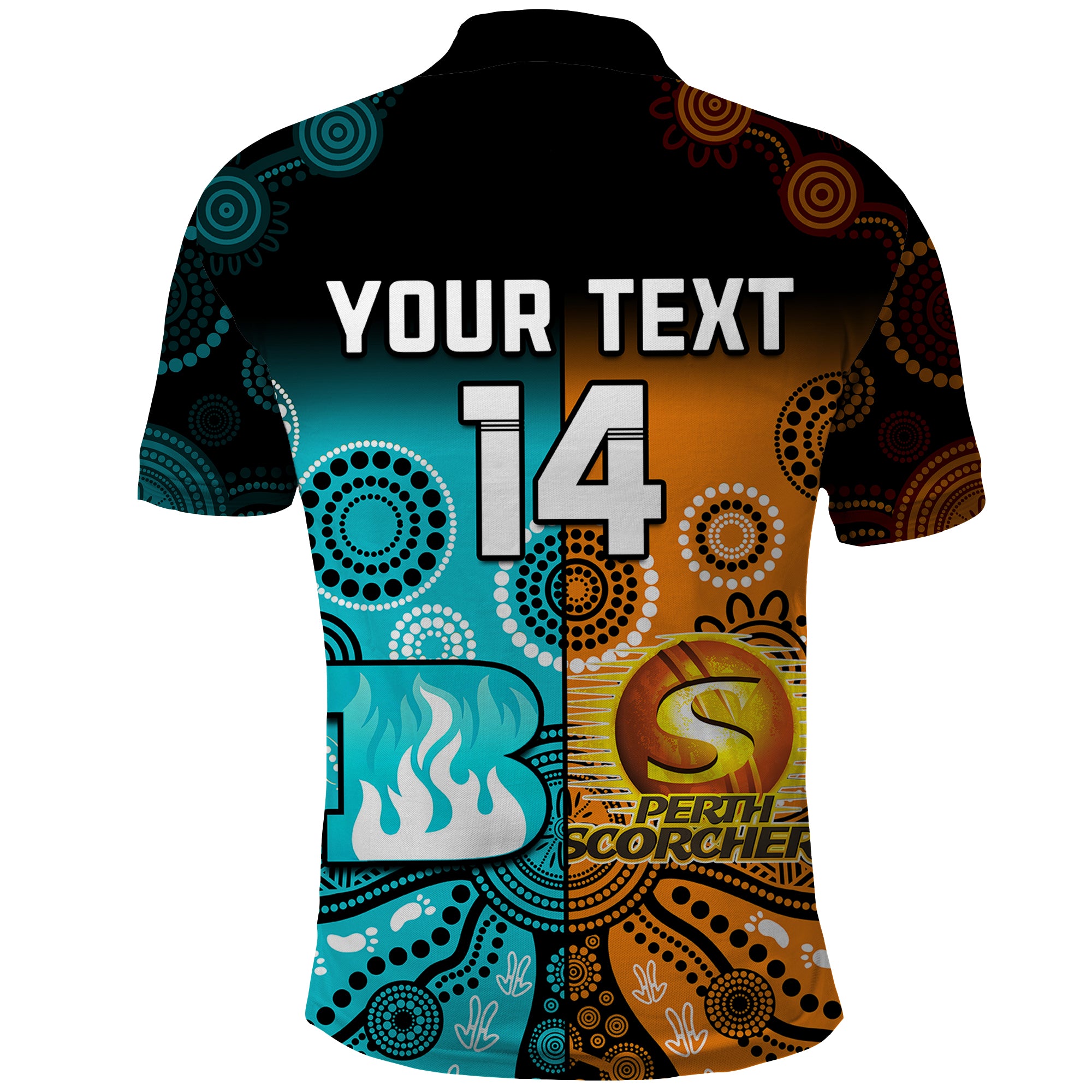 custom-text-and-number-perth-scorchers-and-brisbane-heat-cricket-polo-shirt-aboriginal-art