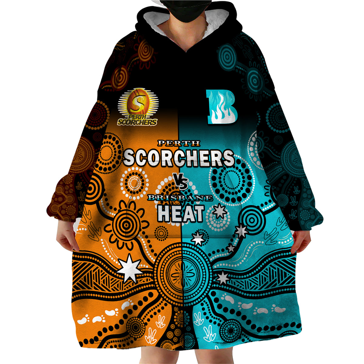 custom-text-and-number-perth-scorchers-and-brisbane-heat-cricket-wearable-blanket-hoodie-aboriginal-art