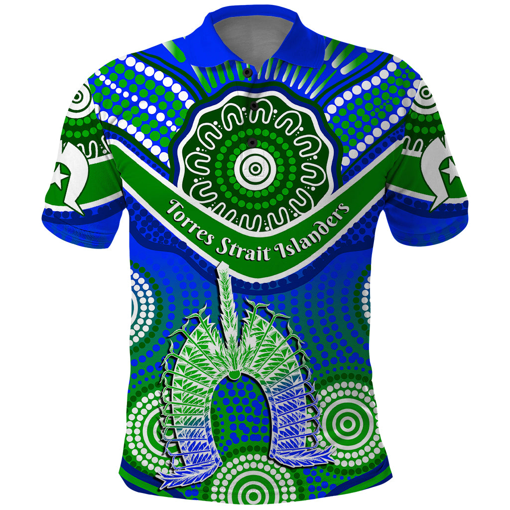 custom-personalised-torres-strait-islanders-polo-shirt-dhari-australian-aboriginal-art