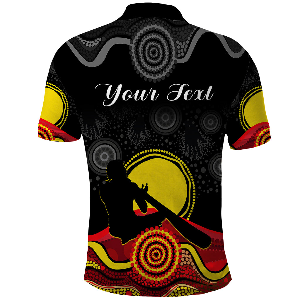 custom-personalised-australian-indigenous-polo-shirt-didgeridoo-man-circle-aboriginal-art