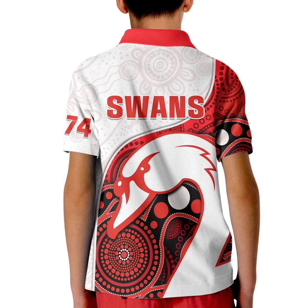 swans-football-kid-polo-shirt-go-swannies-indigenous-art