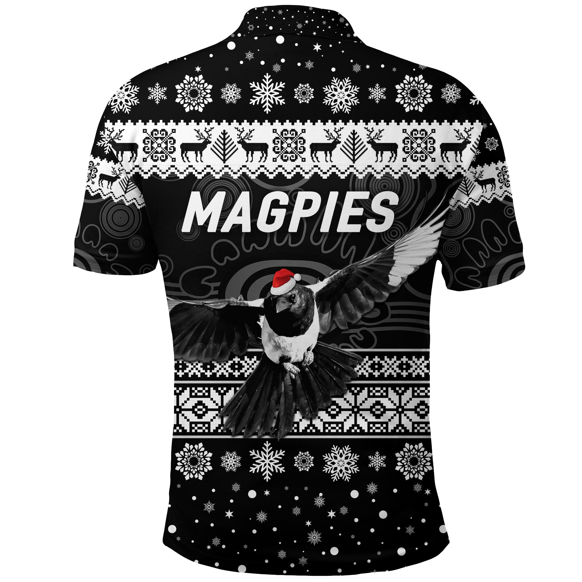 collingwood-magpies-polo-shirt-christmas-simple-style