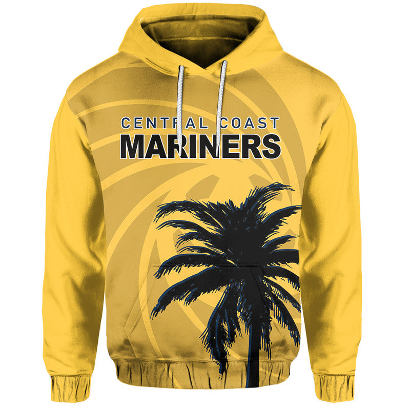 custom-personalised-and-number-mariners-football-hoodie-yellow-simple-style