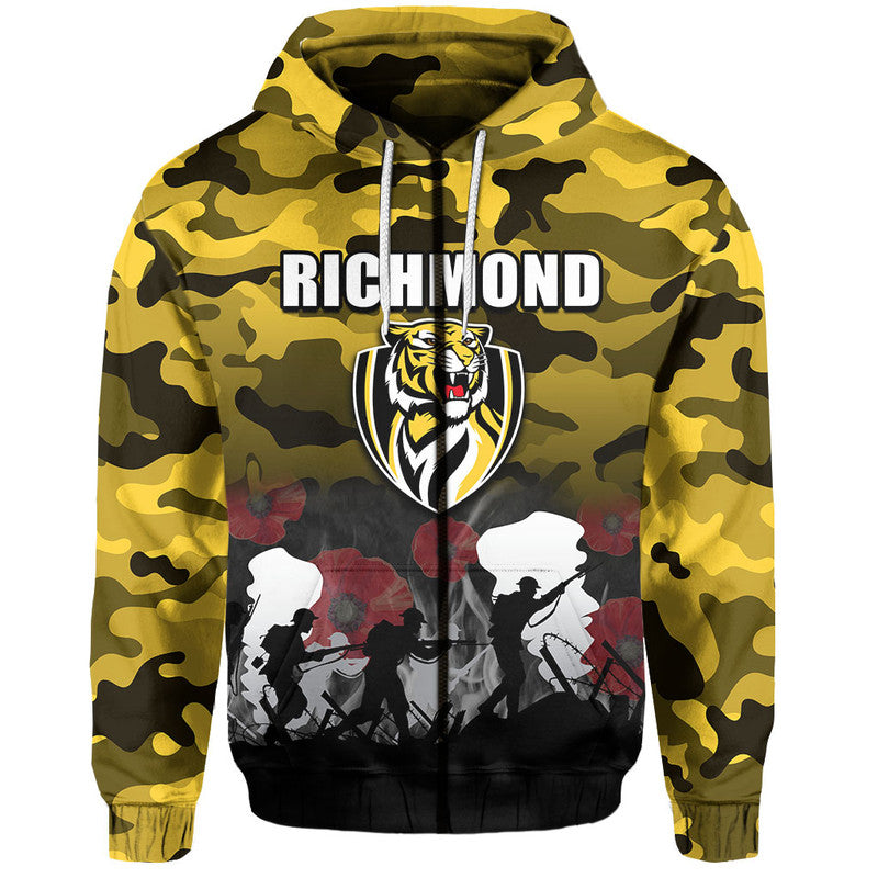 custom-personalised-afl-anzac-day-hoodie-richmond-army-style