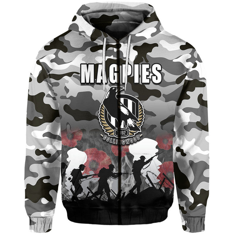 custom-personalised-afl-anzac-day-hoodie-magpies-army-style