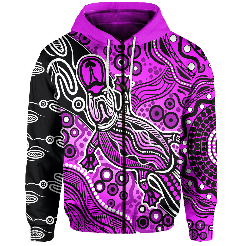 aboriginal-platypus-zip-hoodie-tribal-no-1