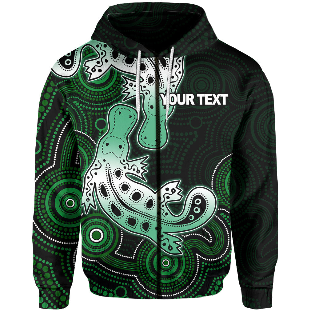 custom-personalisedaboriginal-platypus-zip-hoodie-dot-patterns-style-no-3