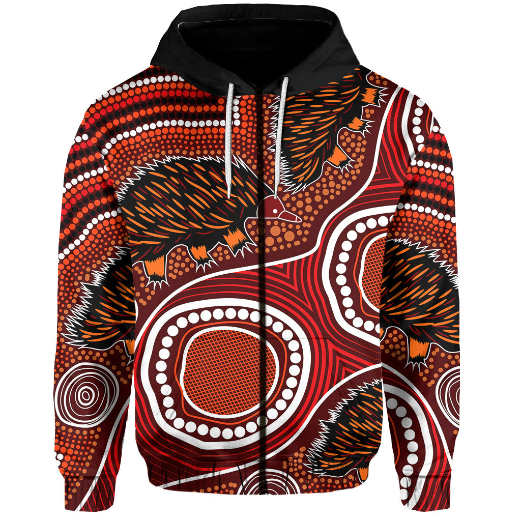 echidna-aboriginal-zip-hoodie-style-no-2