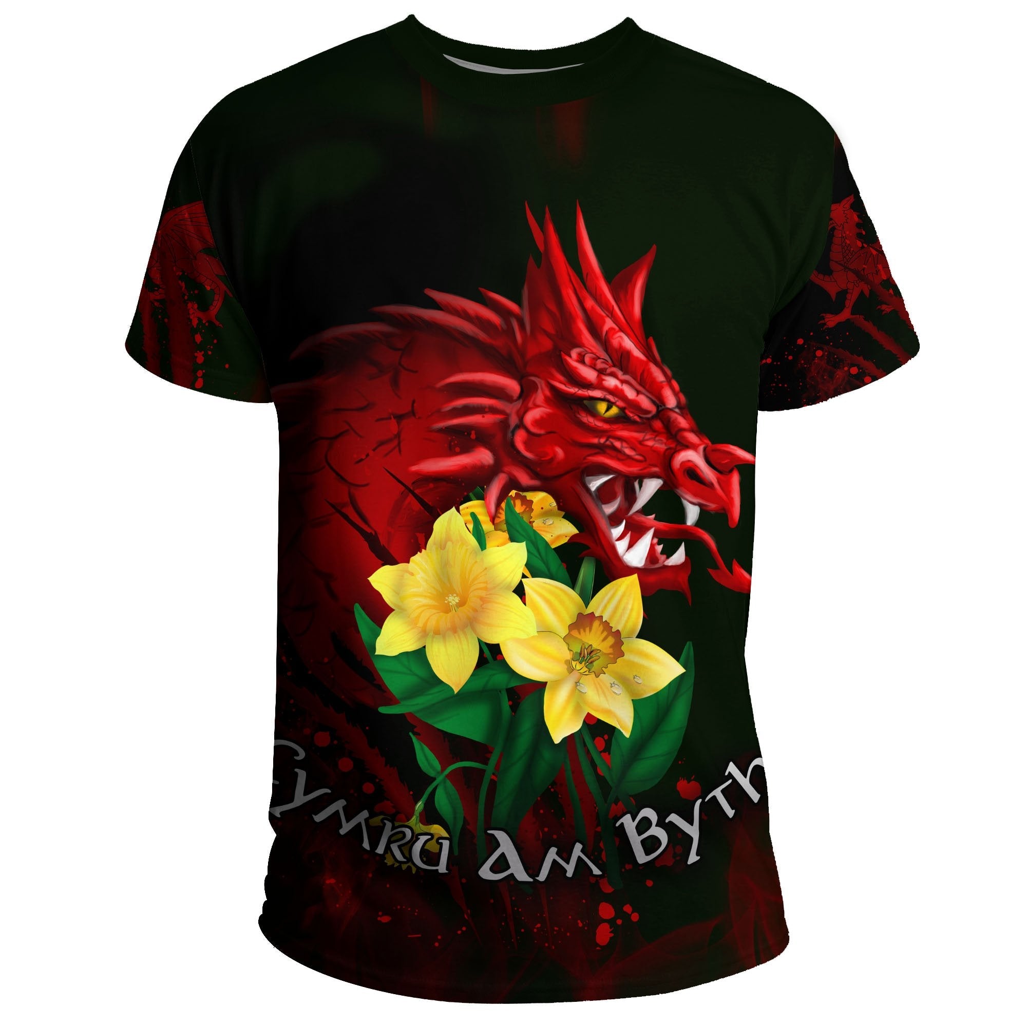 wales-t-shirt-cymru-am-byth-welsh-dragon-daffodil