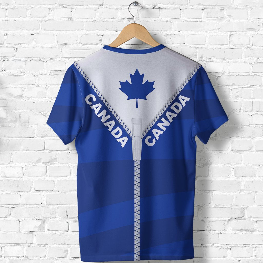 canada-t-shirt-with-straight-zipper-style-blue