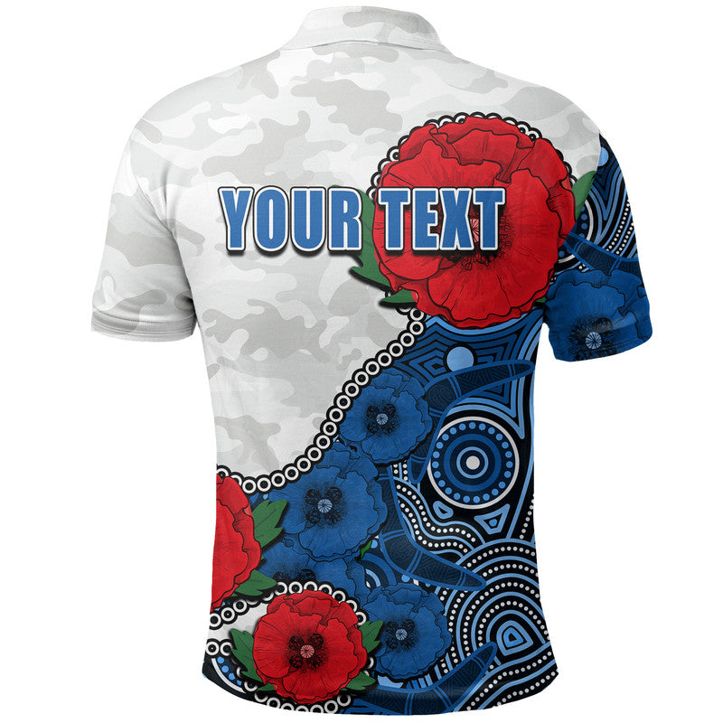 custom-personalised-anzac-day-nrl-bulldogs-army-mix-aboriginal-polo-shirt