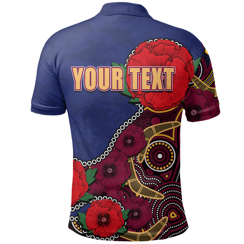 custom-personalised-anzac-day-afl-lions-army-mix-aboriginal-polo-shirt