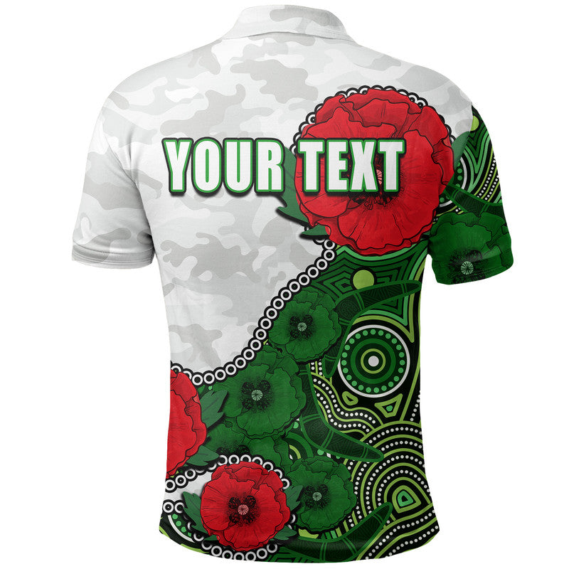 custom-personalised-anzac-day-nrl-raiders-army-mix-aboriginal-polo-shirt